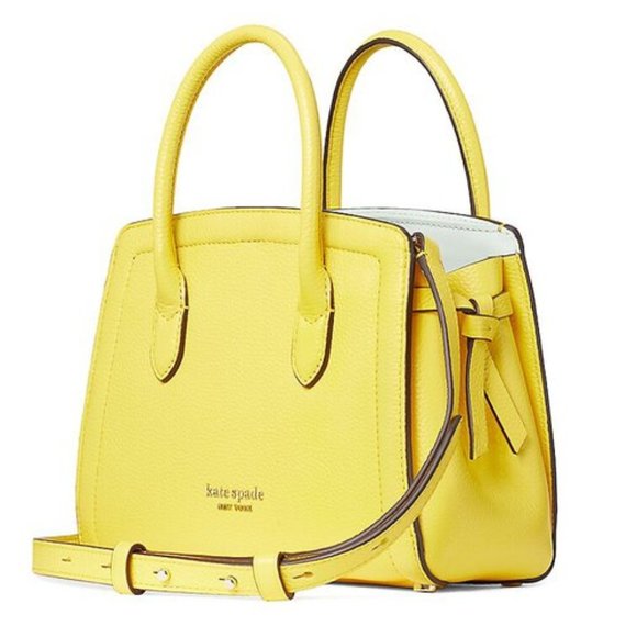 kate spade Handbags - Kate Spade - Yellow Knott Mini Satchel (Like-New)